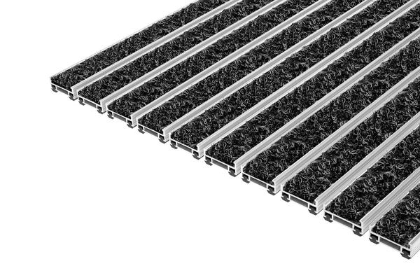 Top Clean TREND WAVE: Die Top Clean TREND WAVE mit der WAVE-Einlage aus 100% Polyamid ist eine strapazierfähige Eingangsmatte für den Außenbereich.