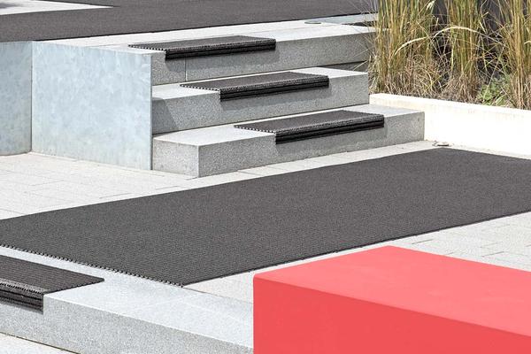 Sicherheitsmatten Unico: Rolle 120 cm x 1000 cm, verschiedene Farben