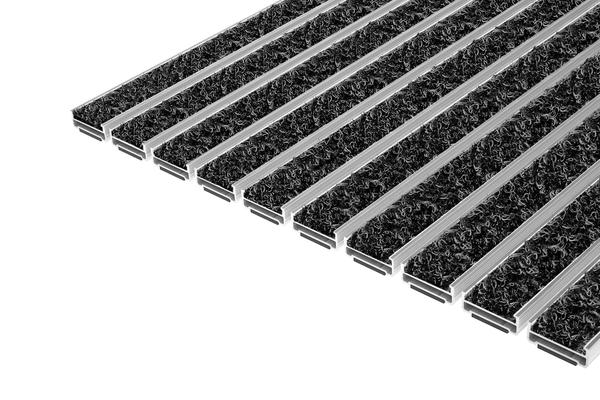 Top Clean CLASSIC WAVE: Die preiswerte Eingangsmatte Top Clean CLASSIC WAVE mit der WAVE-Einlage aus 100% Polyamid sorgt aufgrund der bürstenden Eigenschaften für hohe Reinigungsleistung bei kleinen Budgets. 